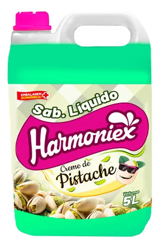 COD 7778 SABONETE LIQ CREME DE PISTACHE 5L HARMONIEX